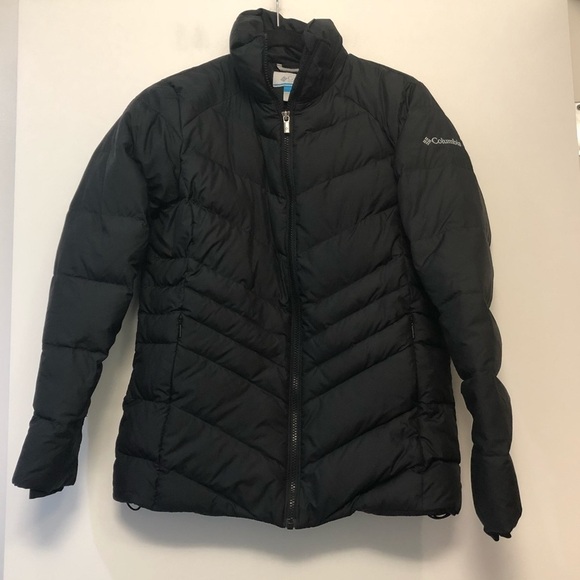 Columbia Black Down Puffer Jacket - Picture 2 of 5